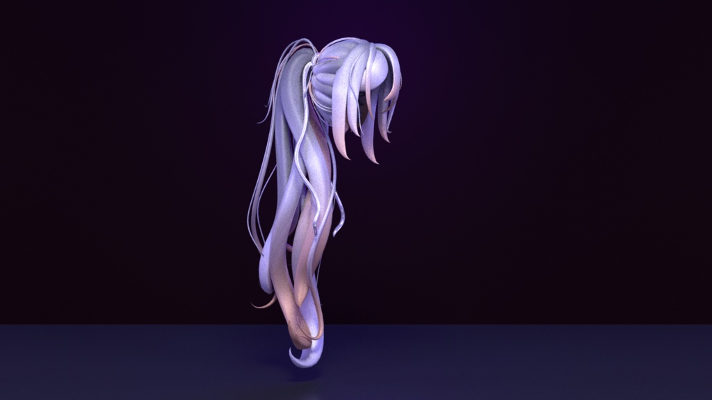 Loose Ponytail {REWORKED} {Commercial License}