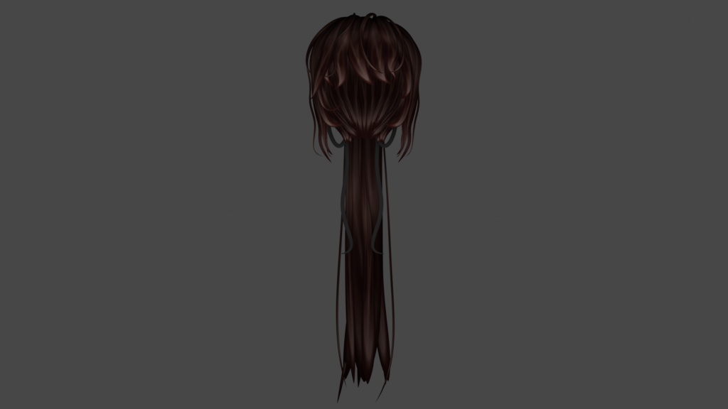 Long Straight Ponytail
