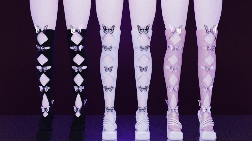 Butterfly Heels