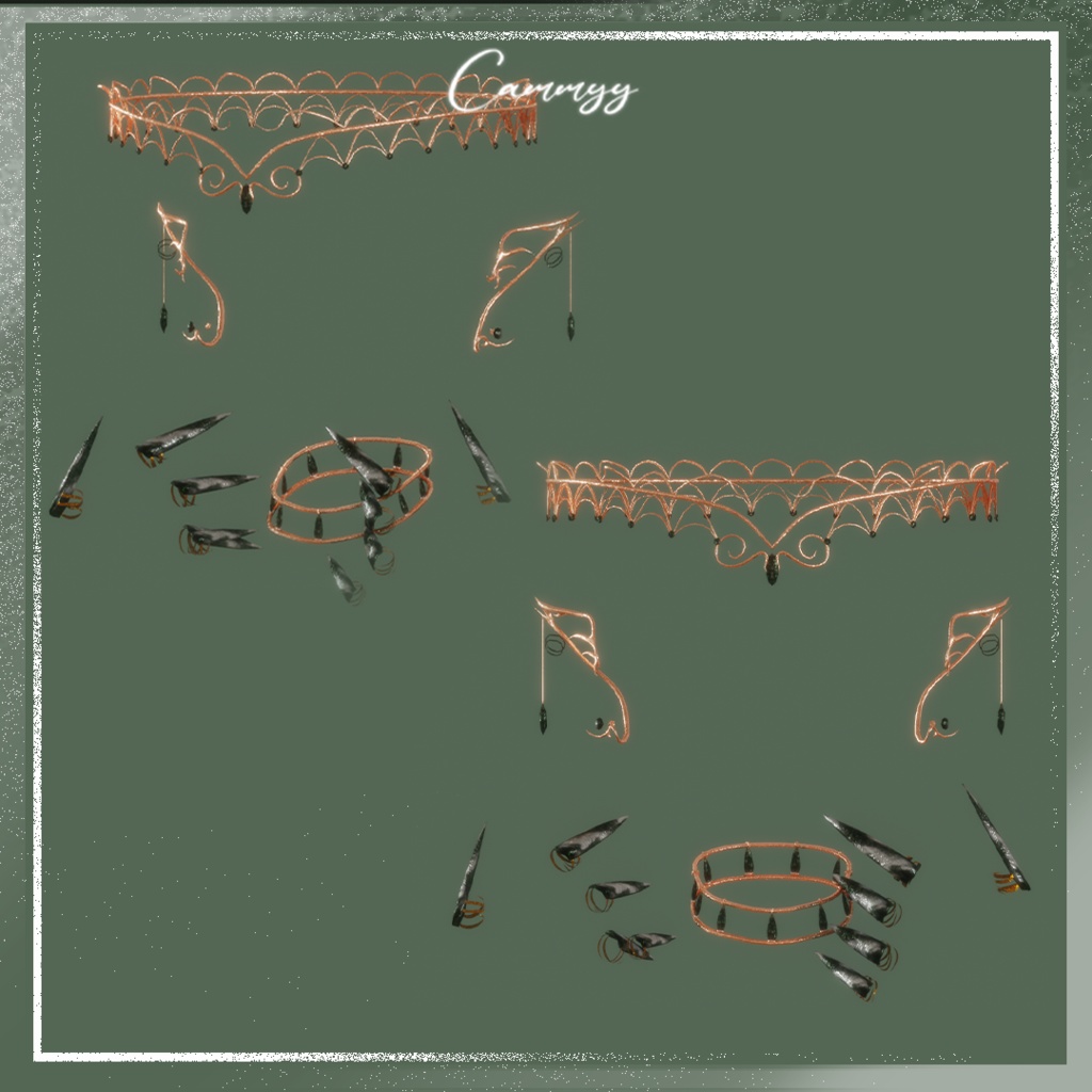 Gilded Weapon Accessories