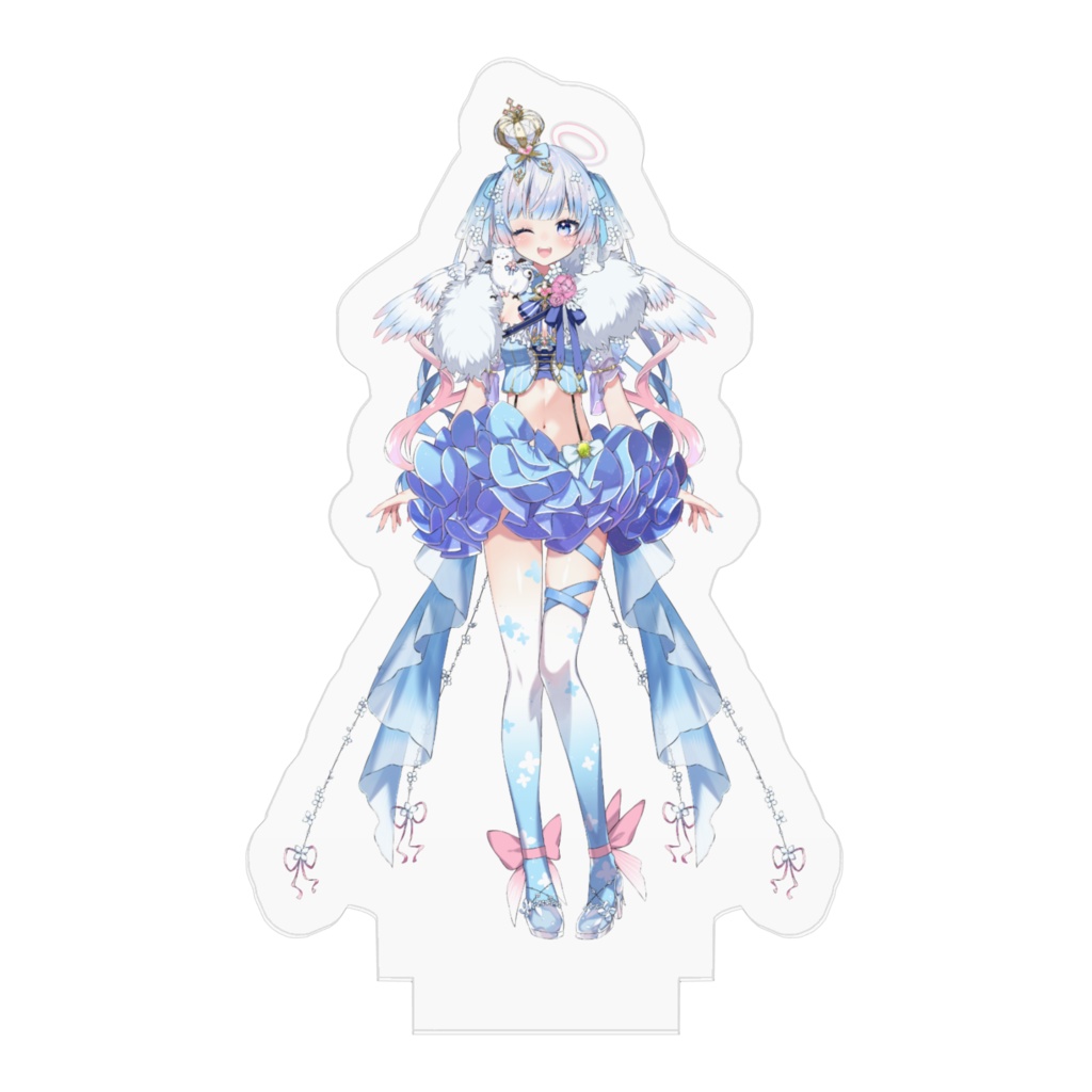 アクリルフィギュア(ツインテール02_ファー)