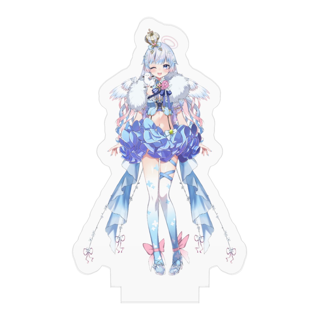 アクリルフィギュア(ロングヘア02_ファー)