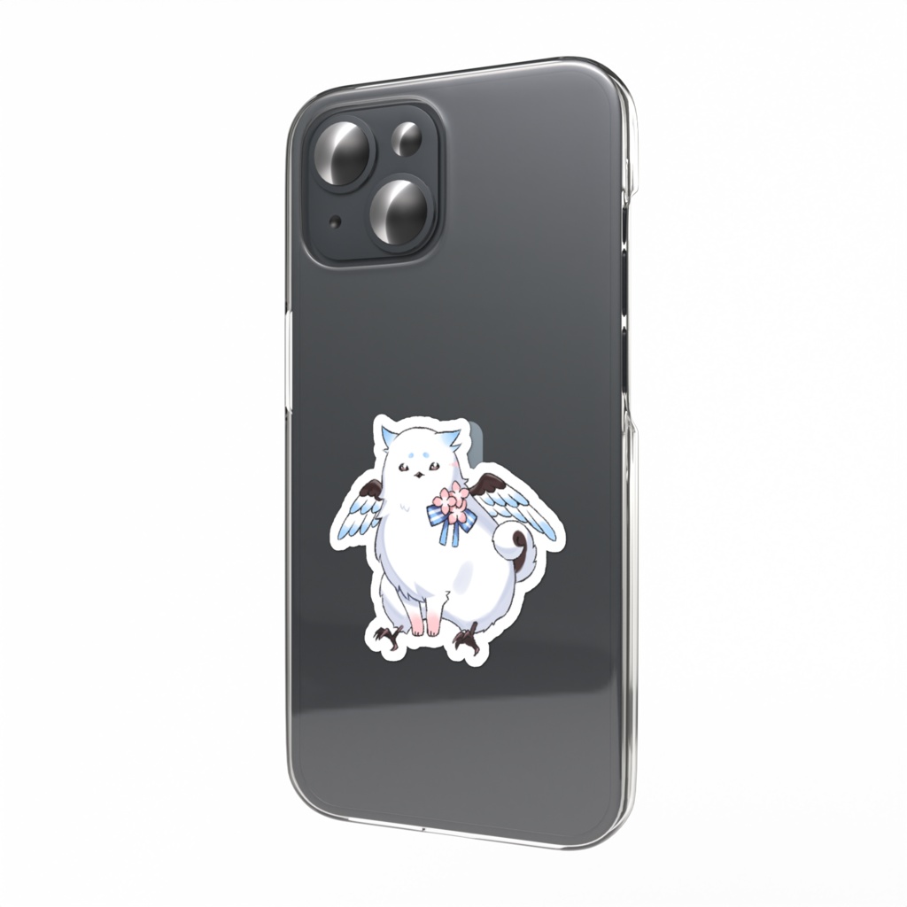 茅冬生すずな スマホステッカー