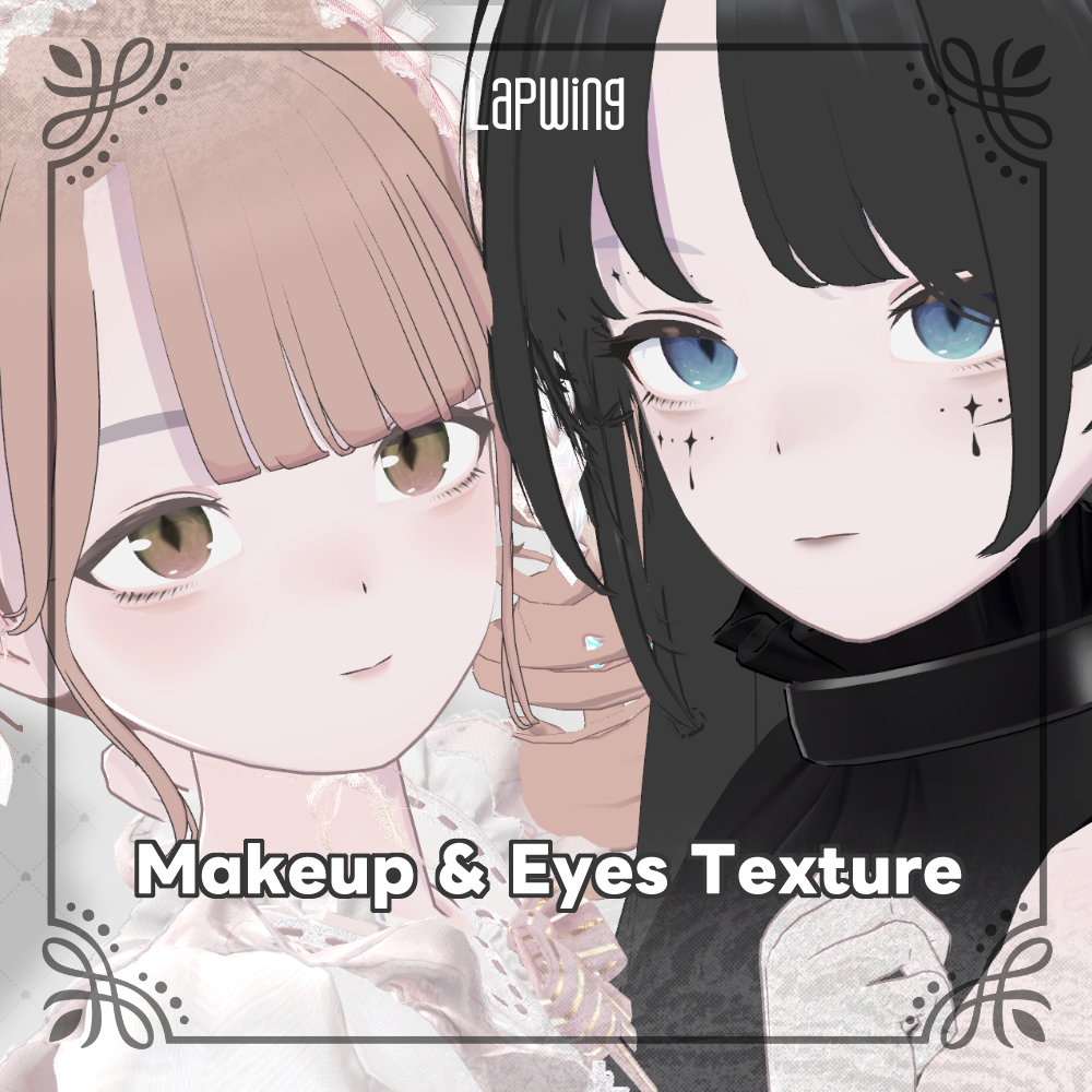 【Lapwing】Makeup & Eyes Texture | ハロウィンメイク