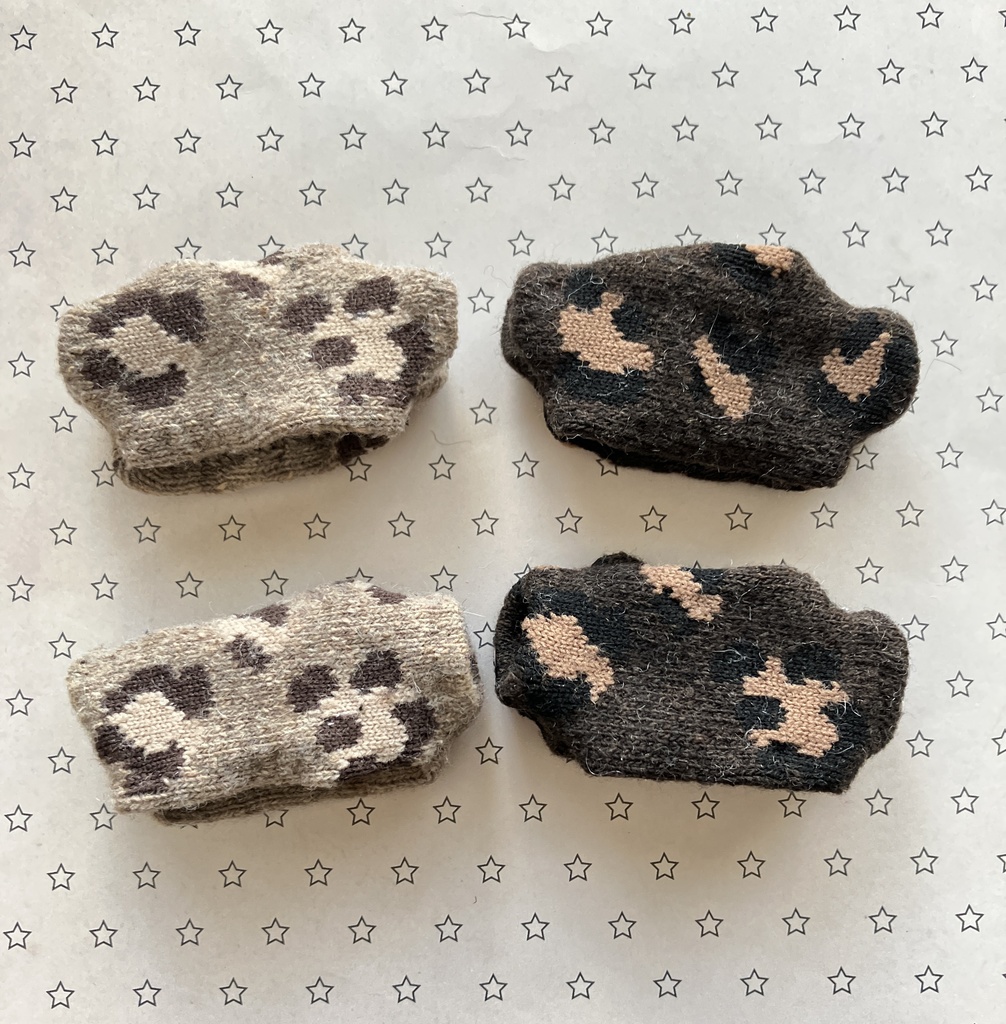 ヒョウ柄セーター