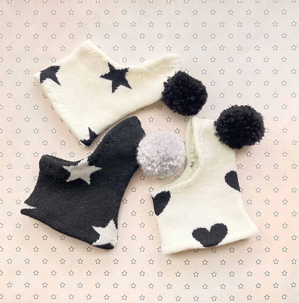 ﾊｰﾄ柄・星柄　ﾊﾟｰｶｰ（🧨ﾁｬﾝ用）