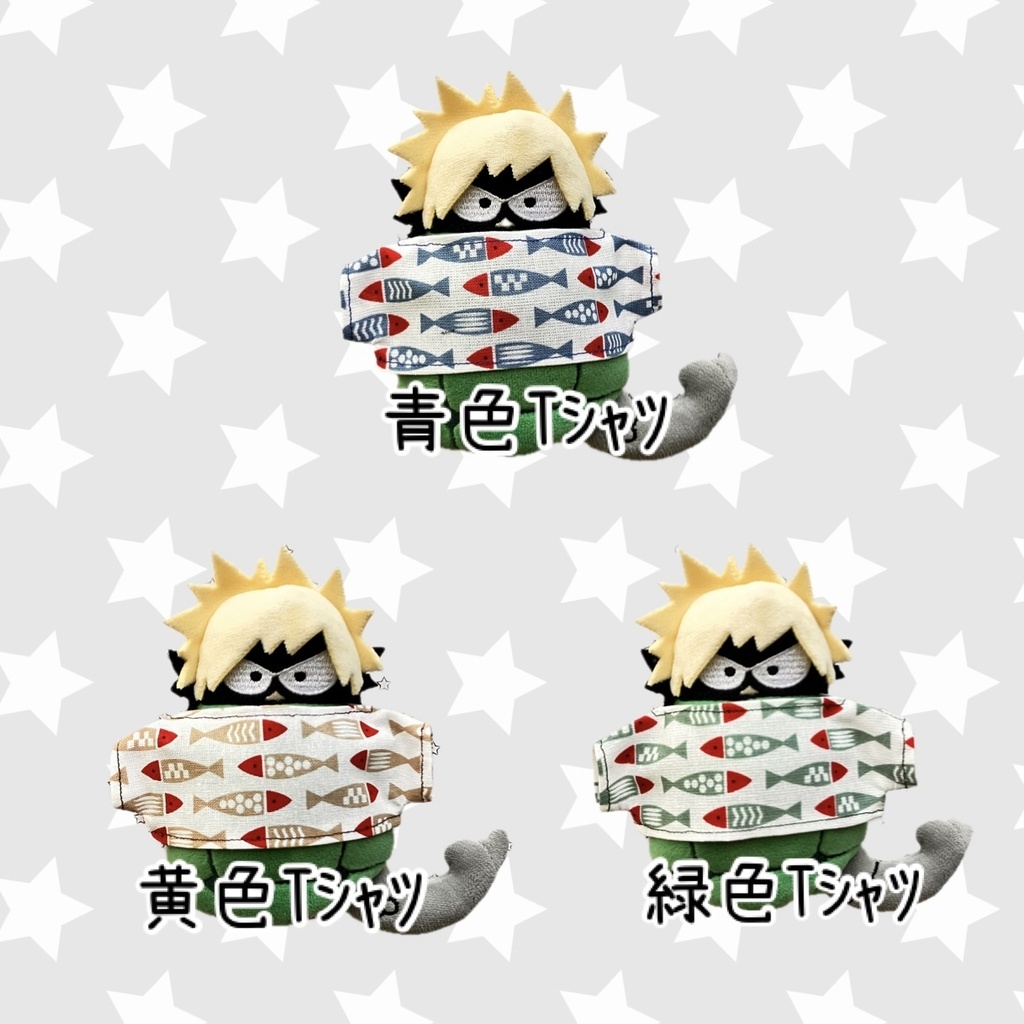 Tシャツ ※🧨用(イチゴ柄・さかな柄・パンダ柄)