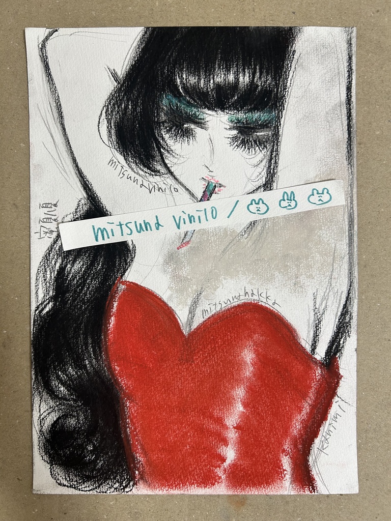 手描きイラスト 2378C 原画肉筆オリジナル