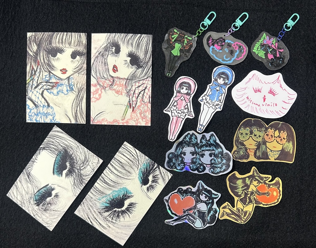 ◯B5サイズ原画&手作りグッズガチャ◯