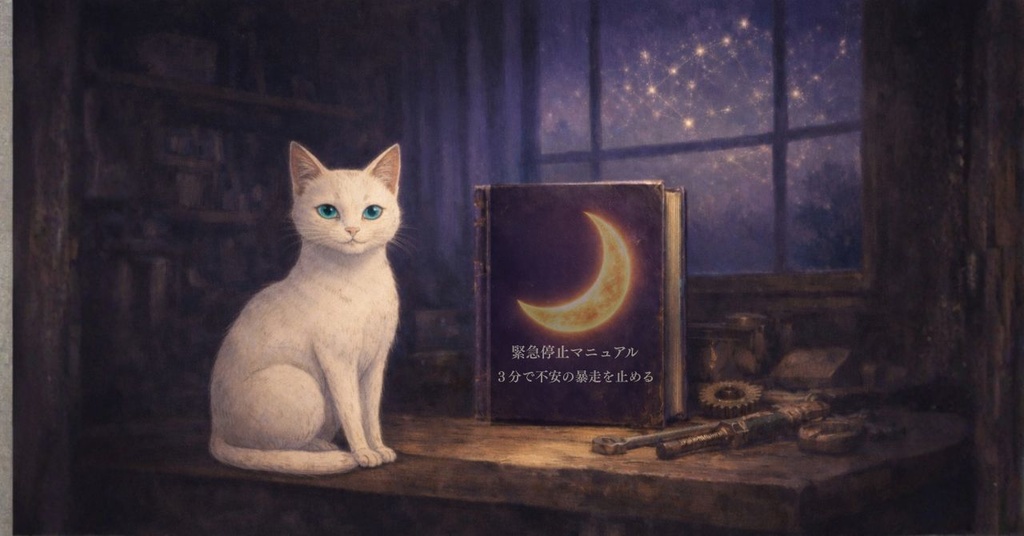 思考暴走 緊急停止マニュアル 3分セルフレスキュー