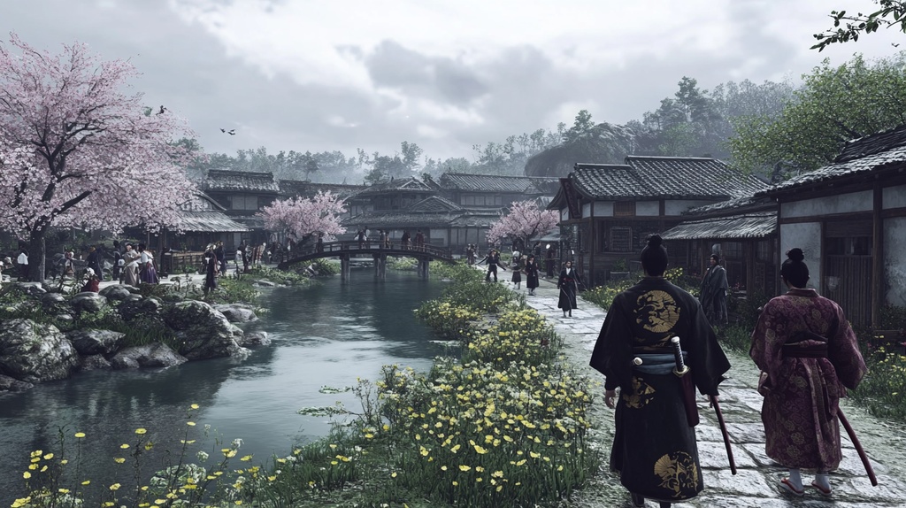 【背景素材】江戸の風景(ゲーム/TRPG背景素材/CoC/ココフォリア)