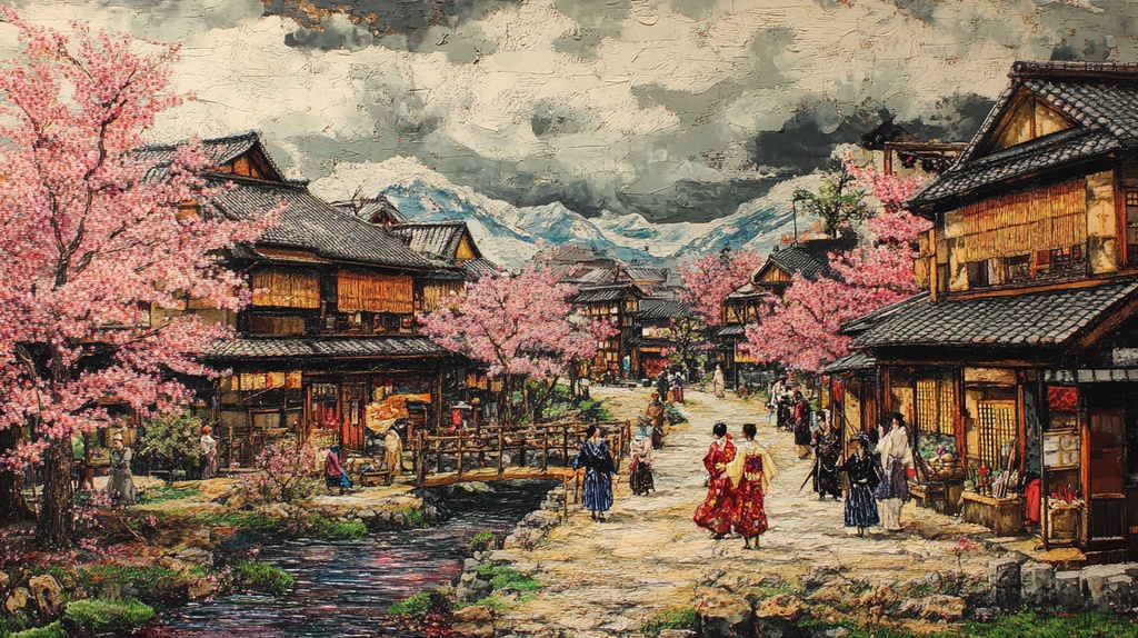 【背景素材】江戸の風景(ゲーム/TRPG背景素材/CoC/ココフォリア)