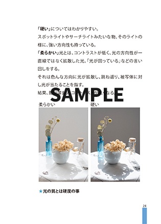【再版準備中】「出来るだけ簡単に覚える」カメラの使い方。②光の質と方向を意識してステップアップ