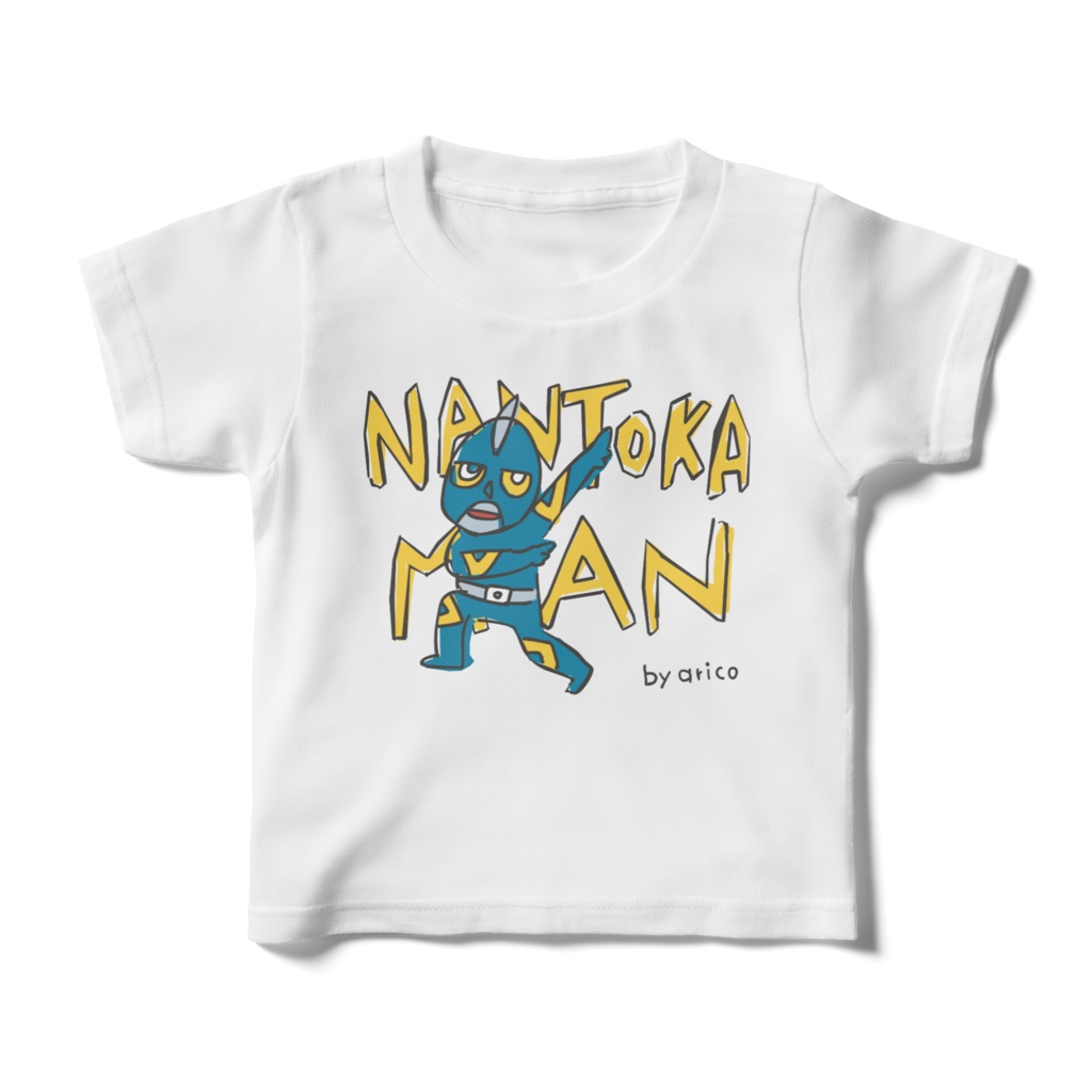 【キッズT】NANTOKAMANブルー