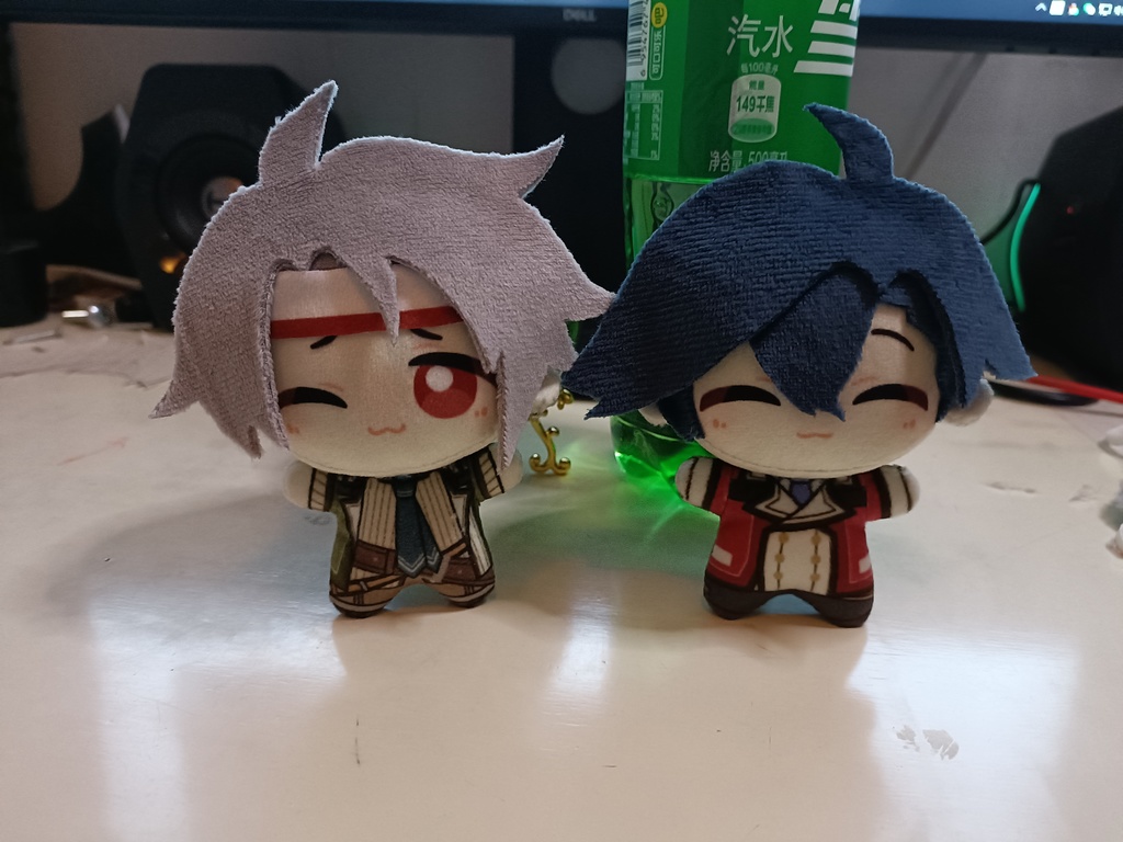 Design drawings of Hand-made Crow&Rean's doll