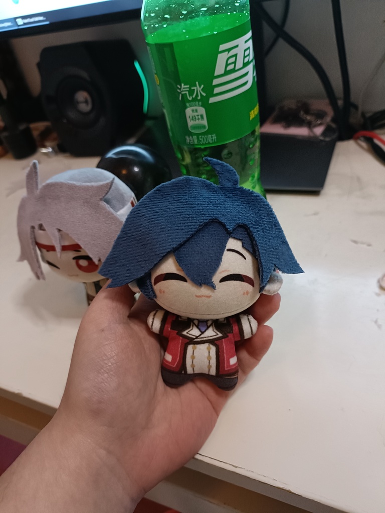 Design drawings of Hand-made Crow&Rean's doll