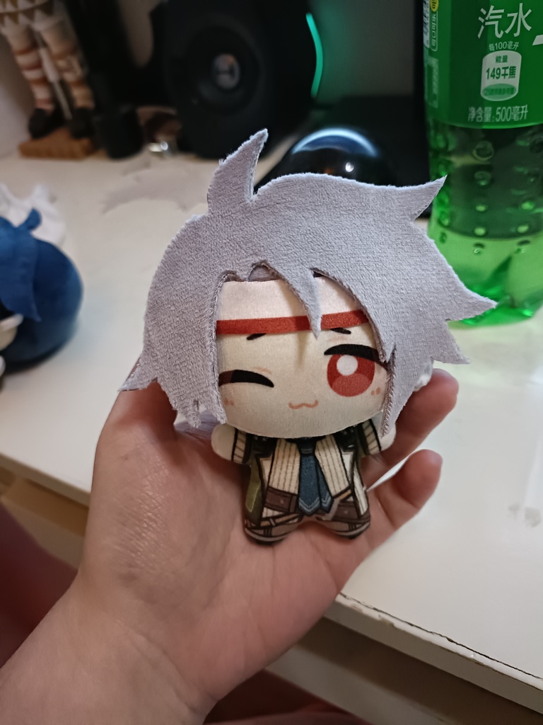 Design drawings of Hand-made Crow&Rean's doll