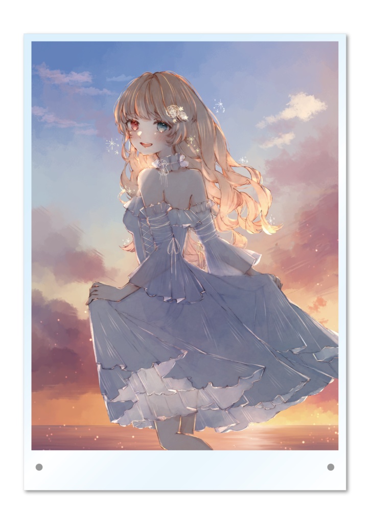 アクリルフォトスタンド