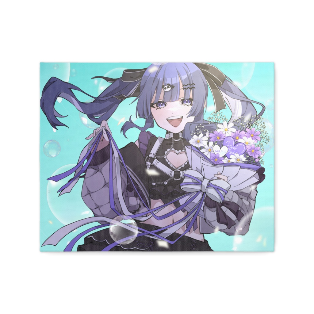 2024生誕イラスト キャンバスアート