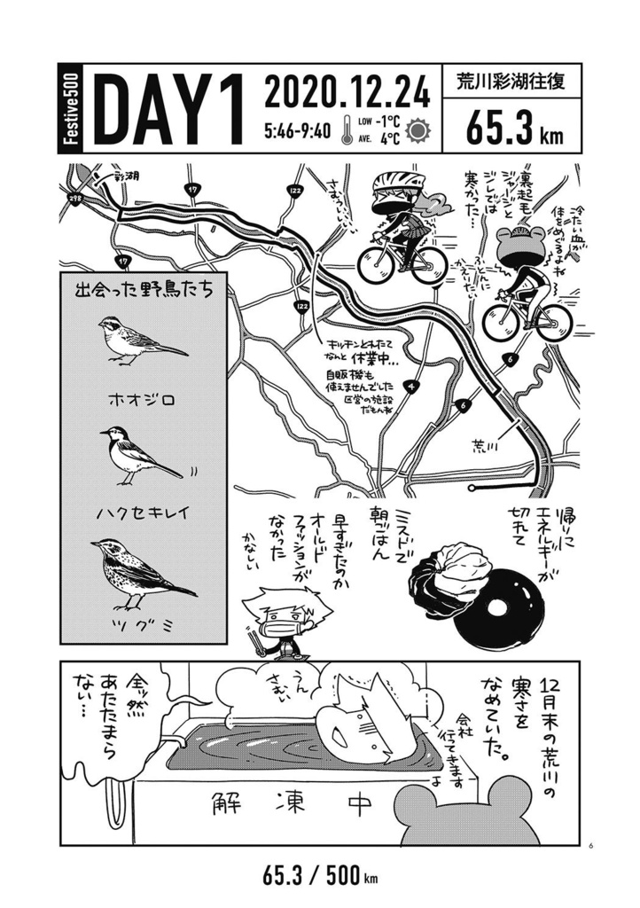 コミケがないのでFestive500やってみた