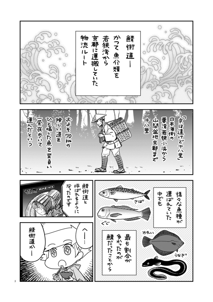 夫婦で行くじてんしゃの旅5 鯖街道と三方五湖〈上〉