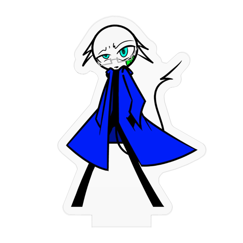 単九電池アクリルフィギュア【スタンダード】