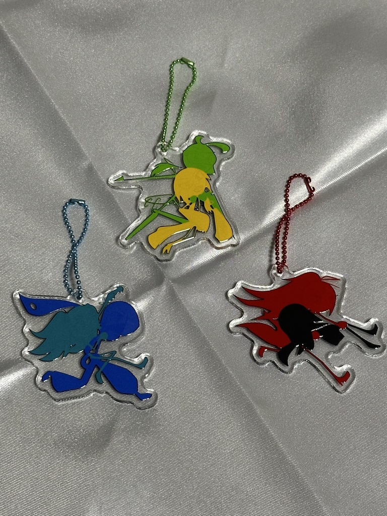 戦略的撤退アクリルキーホルダー