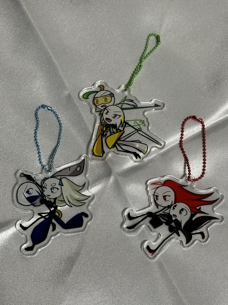 戦略的撤退アクリルキーホルダー