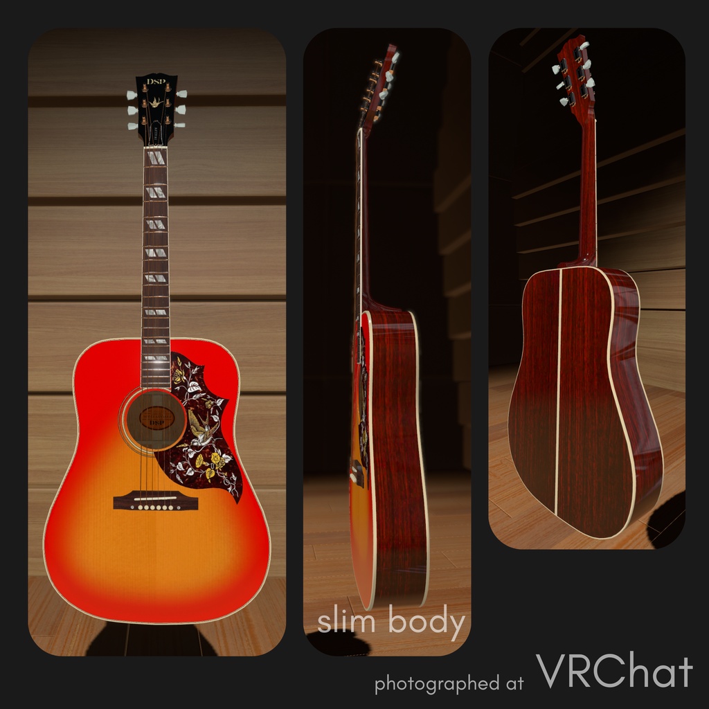 SWALLOW 3D Guitar Model