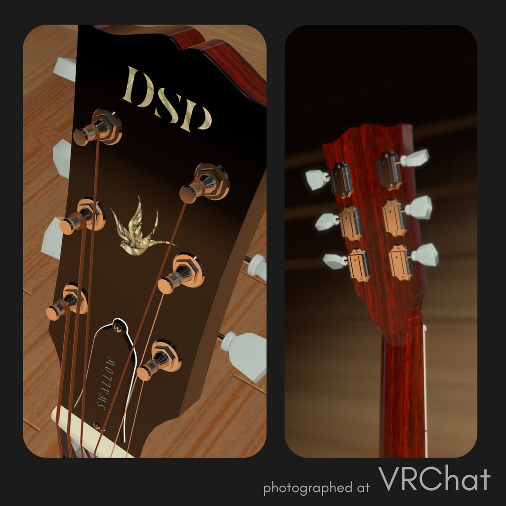 SWALLOW 3D Guitar Model