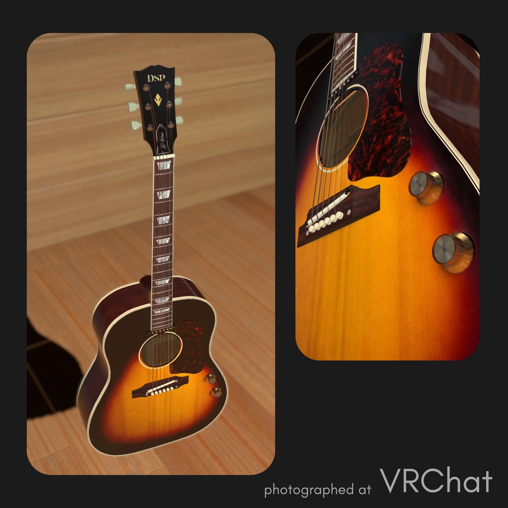 D-160ea righty&lefty 3D Guitar Model