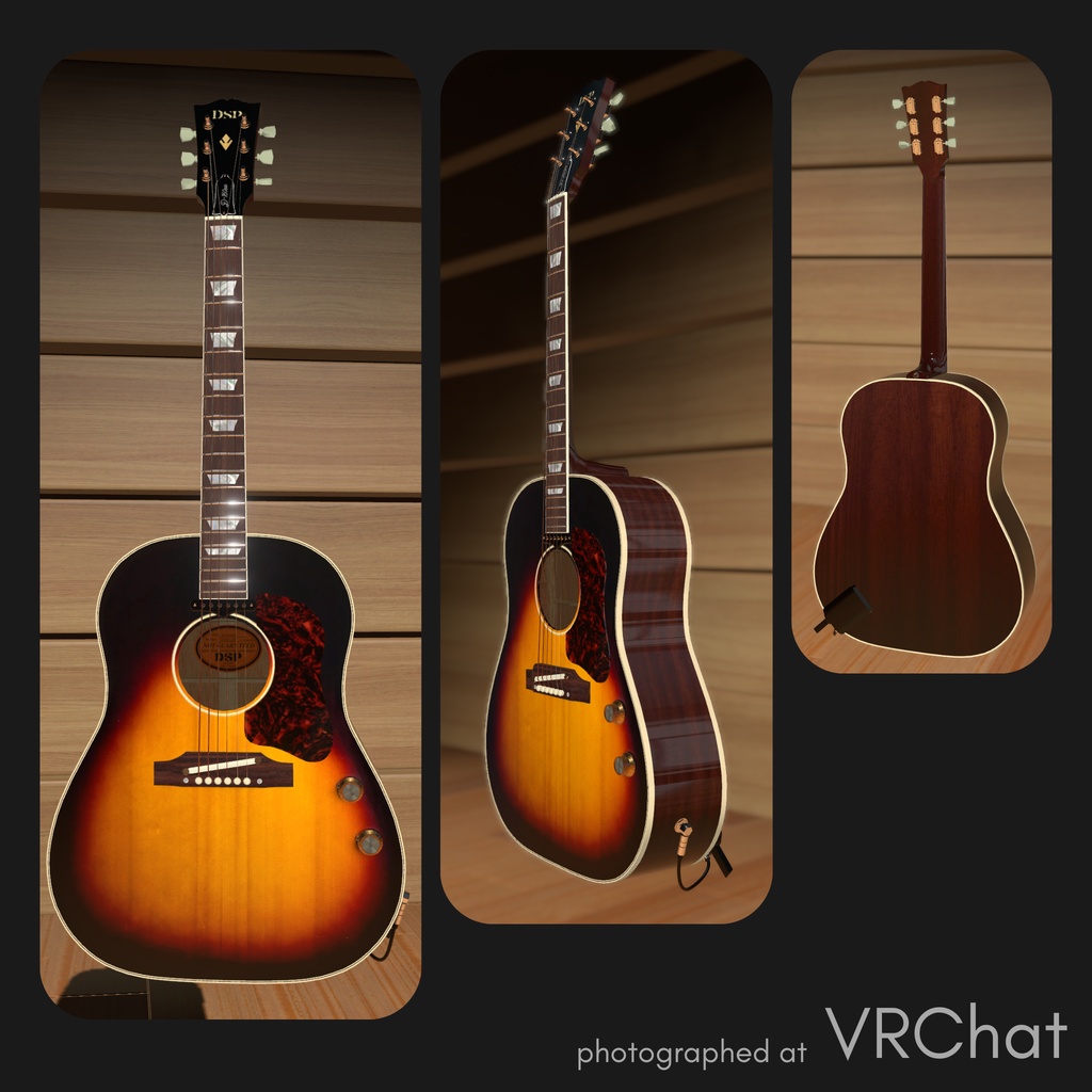 D-160ea righty&lefty 3D Guitar Model