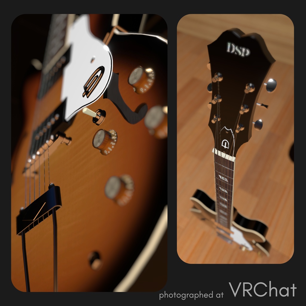 HIGH ROLLER 3D Guitar Model