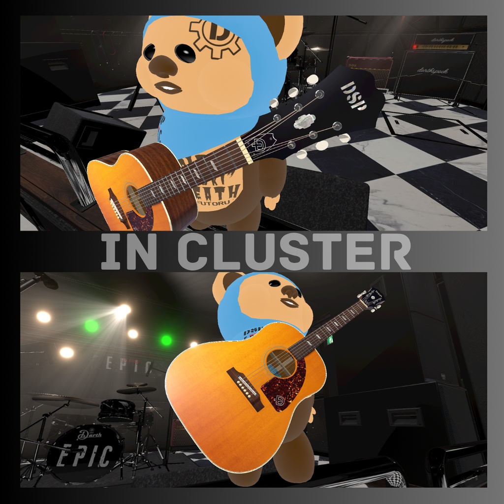 TEXANtypeギターVer3.0 ローポリモデル