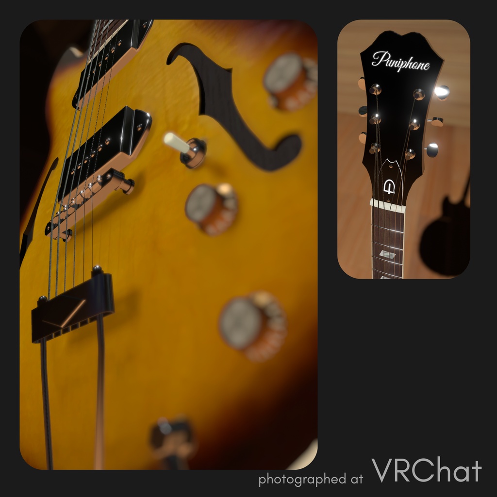 HIGH ROLLER P-EDIOTION 3D Guitar Model