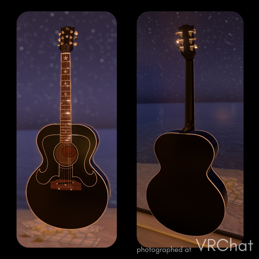 D-180 3D Acoustic Guitar Model