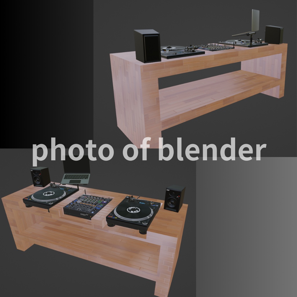 アナログDJブースset