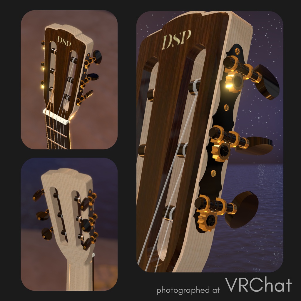 DEG-11 3D electic gut guitar MODEL