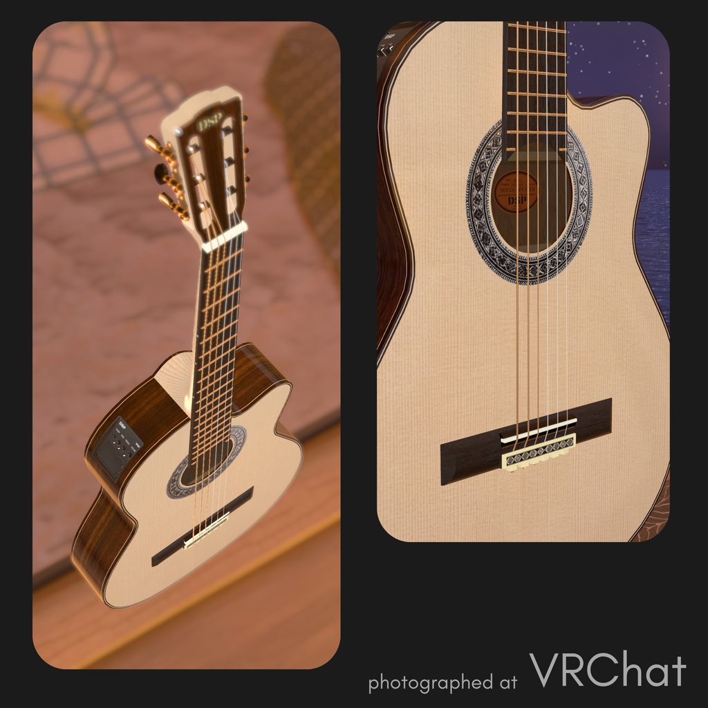 DEG-11 3D electic gut guitar MODEL
