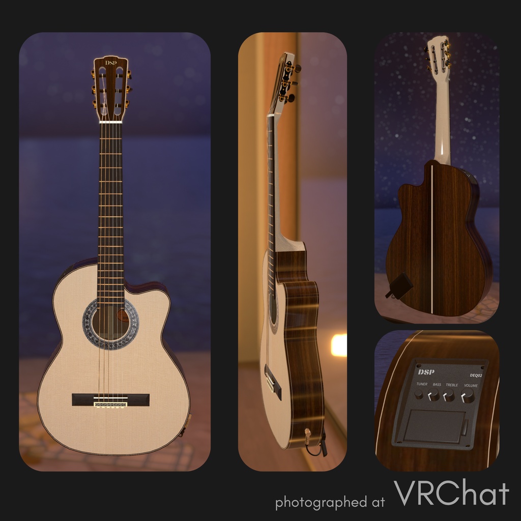 DEG-11 3D electic gut guitar MODEL