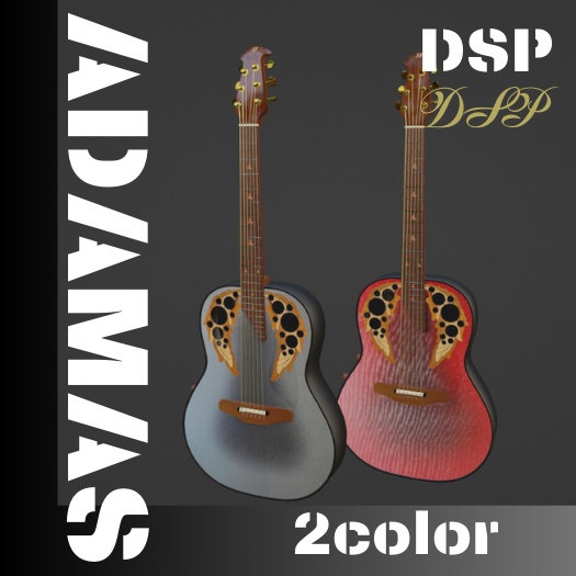ADAMAS エレアコ２色SET　３Dローポリゴンモデル