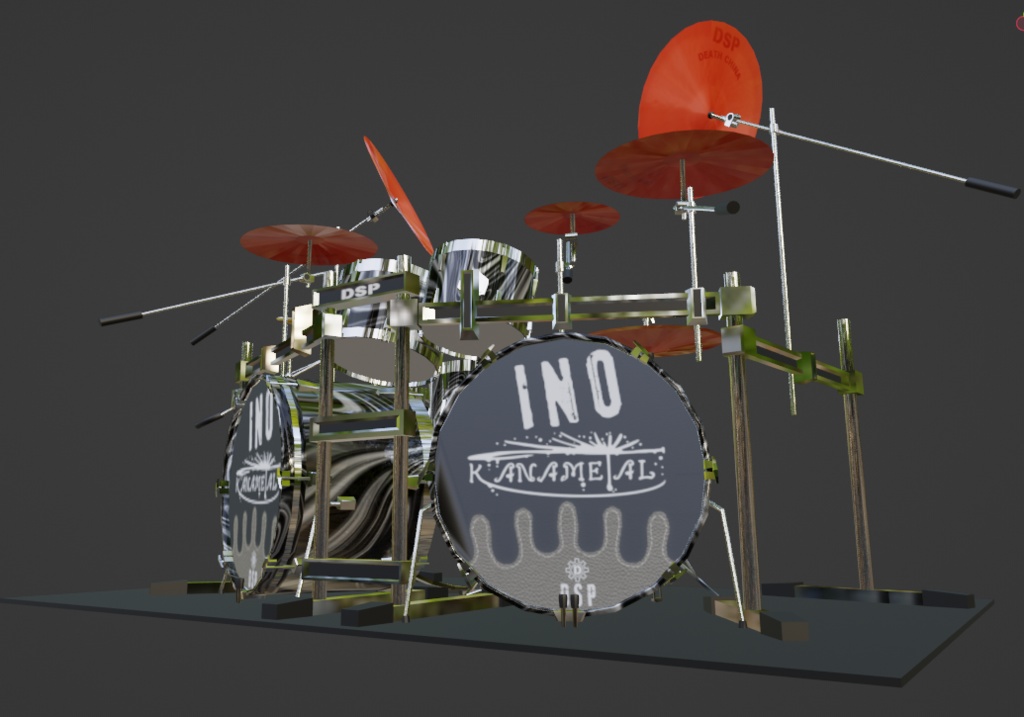 クラシックドラムセット INOedition with KANAMETAL