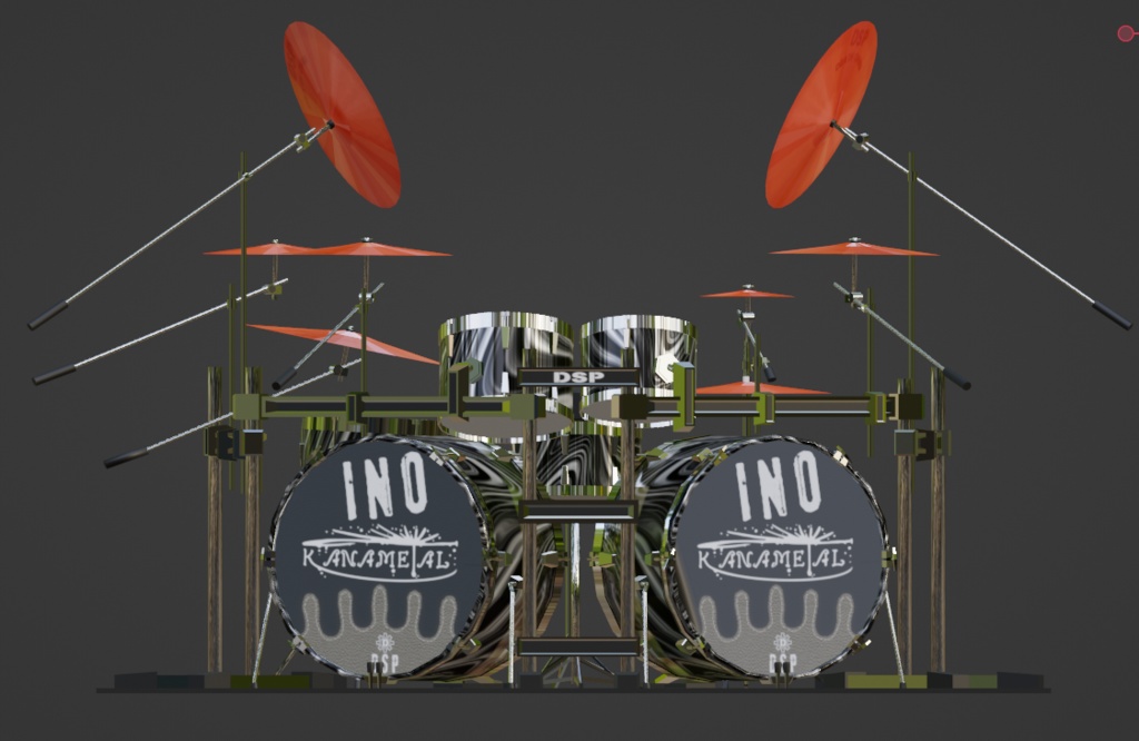 クラシックドラムセット INOedition with KANAMETAL