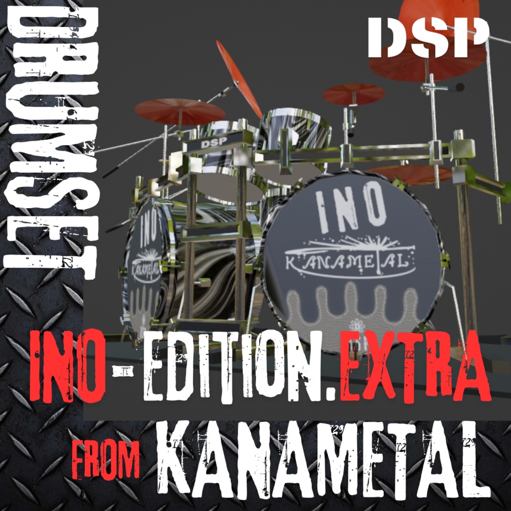 クラシックドラムセット INOedition with KANAMETAL