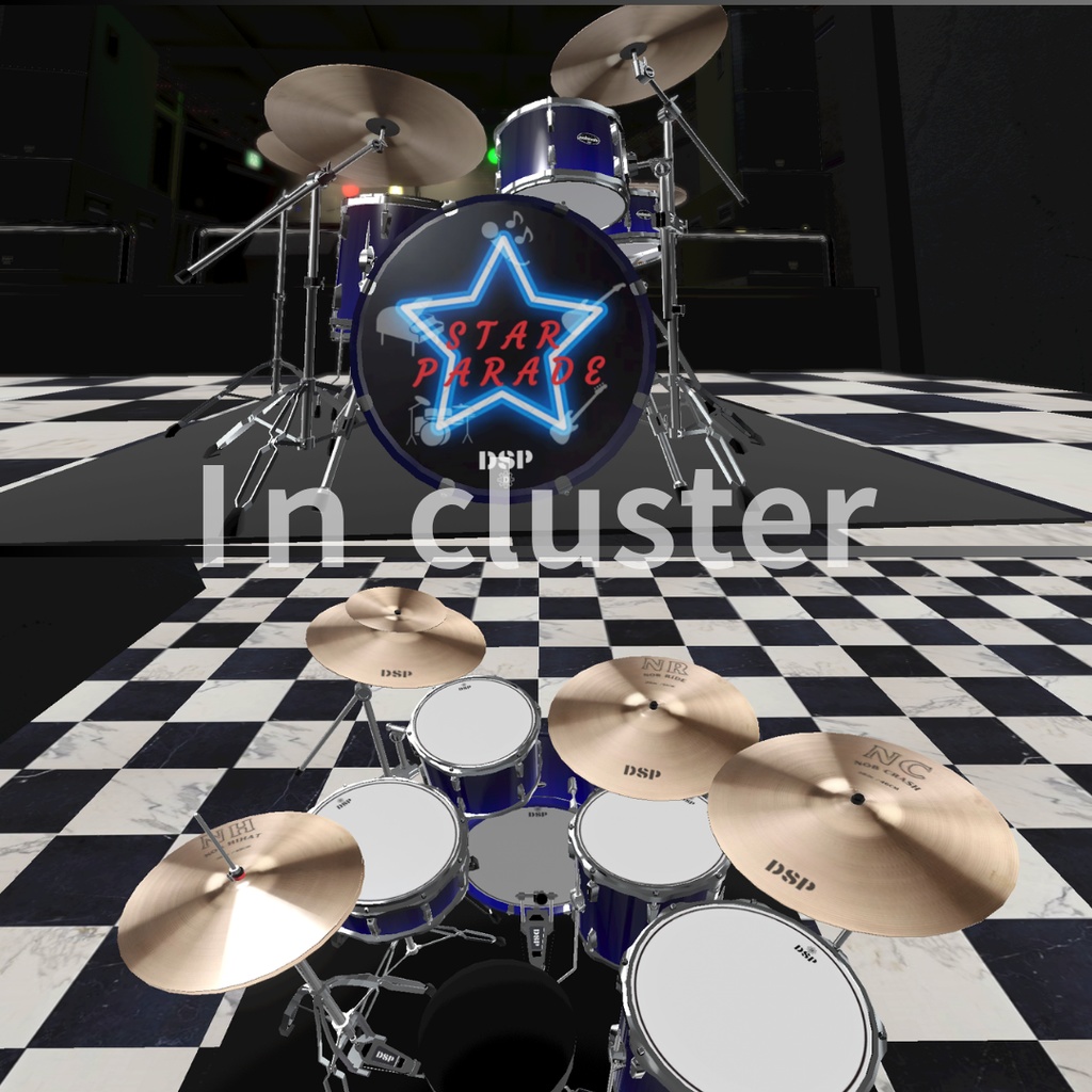 standardドラムセット star parade EDITION