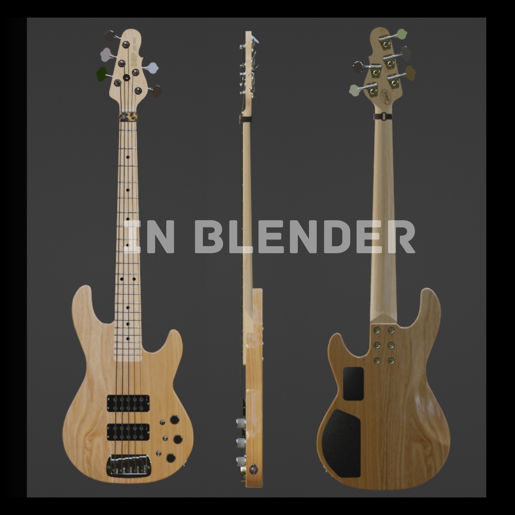 DP2500 U-edition ElectricBass3Dモデル