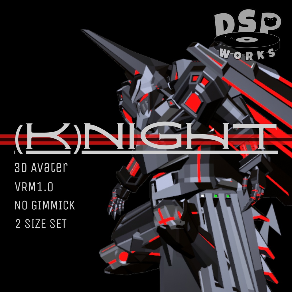 (K)night ナイト / オリジナル3Dアバター