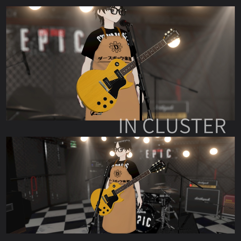 LPD-SPECIAL 3DCGローポリゴンギターモデル