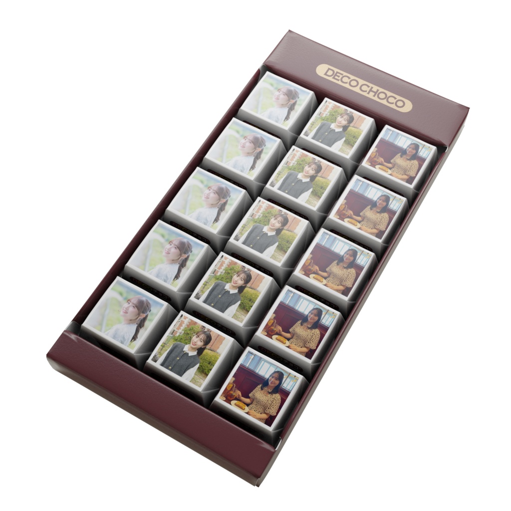 チロルチョコ トリオ別(遥香/芽衣/あさひ)