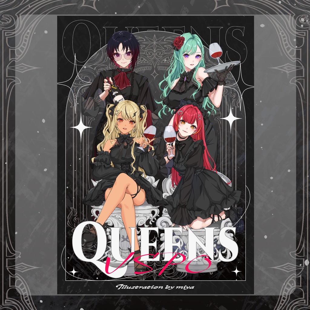 【VGGC10th】新刊「Queens」単品【非公式】